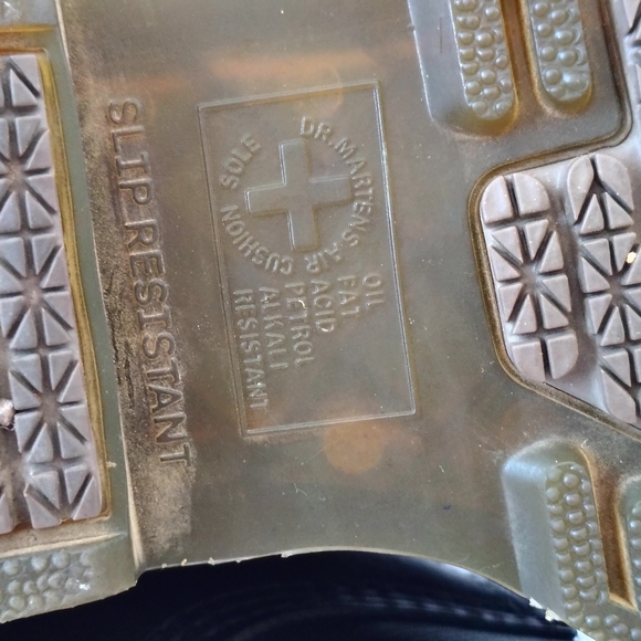 Dr. Martens AirWair Safety  Black Boots Size 8 - Picture 9 of 9